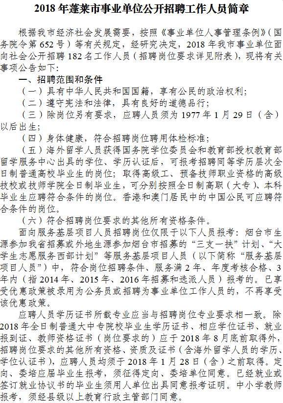 牟平区最新招聘信息全面汇总